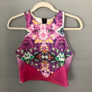 Pink Diamond Crop Top